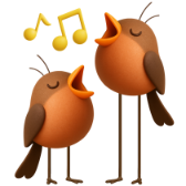 Melodic birds