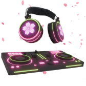 DJ w stylu sakura